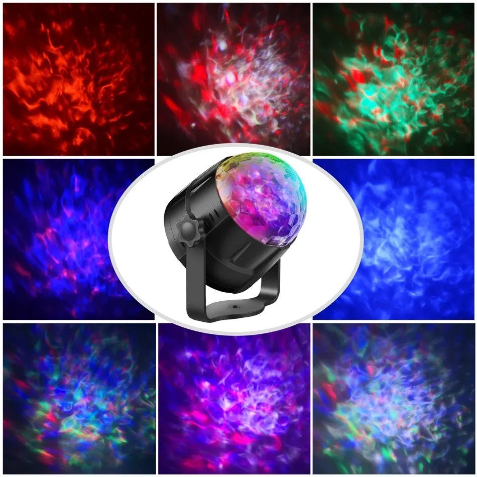 15 Colors Party Light Strobe Light with Remote Control Disco Ball Lamps