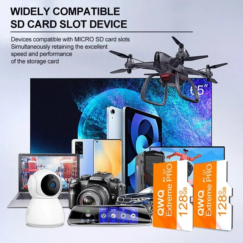 Extreme Pro SD Card 1TB 618 GB 512GB 256GB 128GB 64GB 32GB 16GB Flash Memory Card SDXC SDHC TF Card 10 UHS-I For Camera Monitor