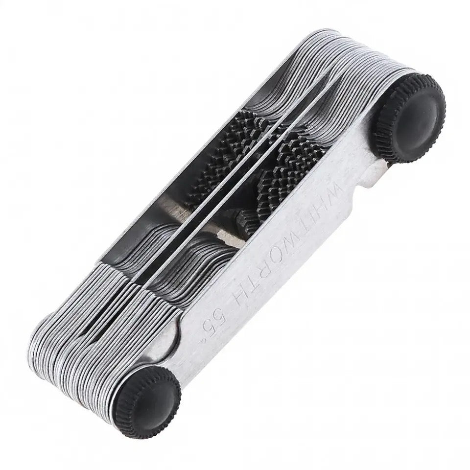 58PCS U.S. Screw Gauge + Metric Inch Thread Samples