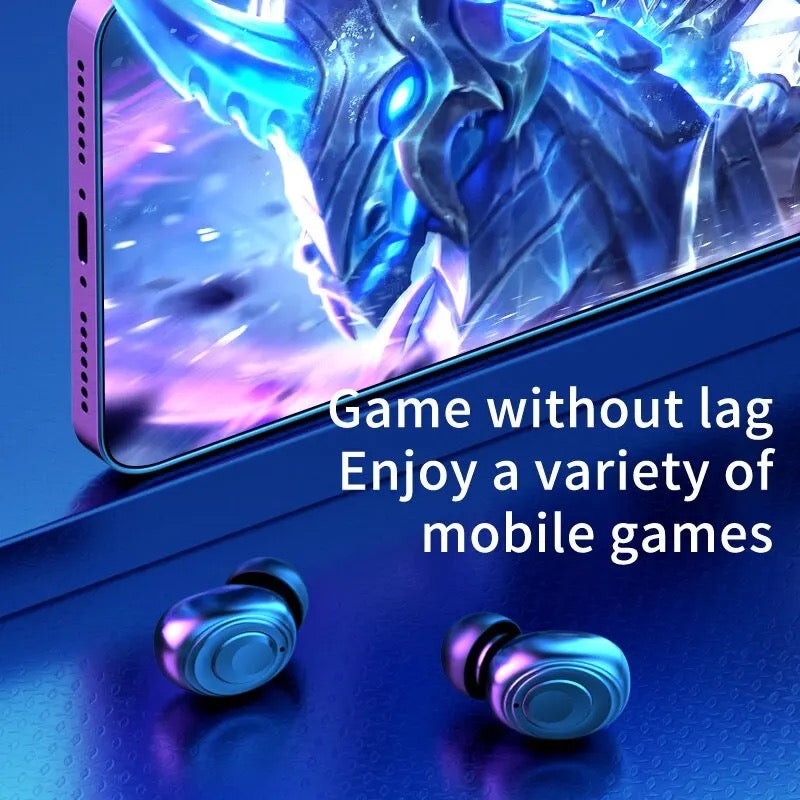 X37 Wireless Bluetooth Earphones Headphones Outdoor Sports Headset 5.3 With Charging Bin Display Touch Control