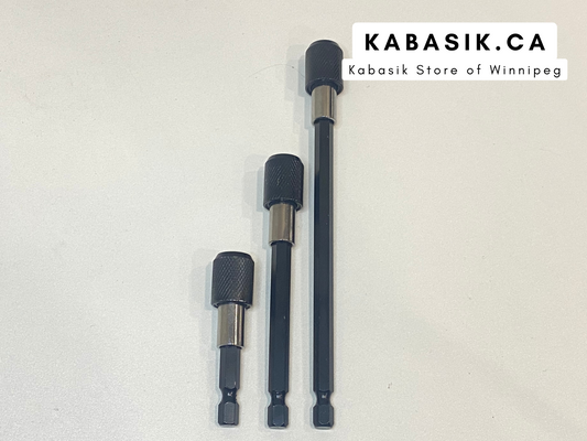 3pcs Hexagonal Quick Release Self-locking Extension Rod For Electric Drill