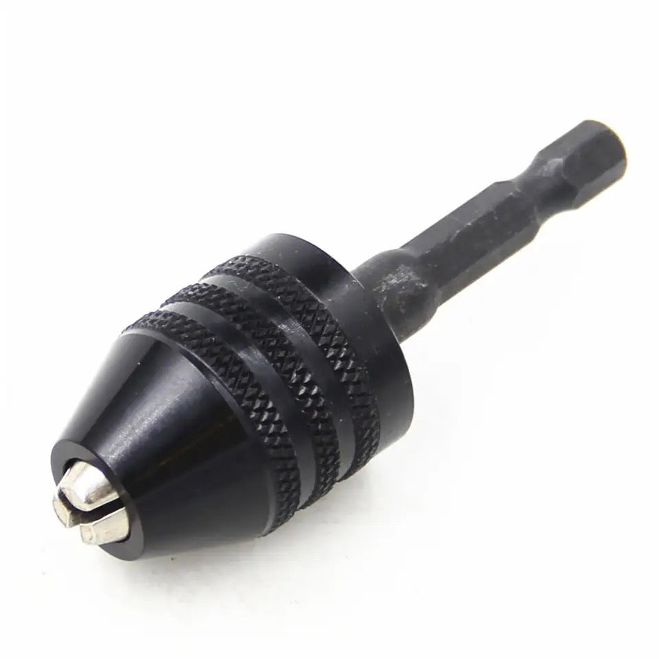 Hex to Drill adapter for 0.8-8.0mm drill bits
