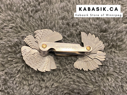 58PCS U.S. Screw Gauge + Metric Inch Thread Samples