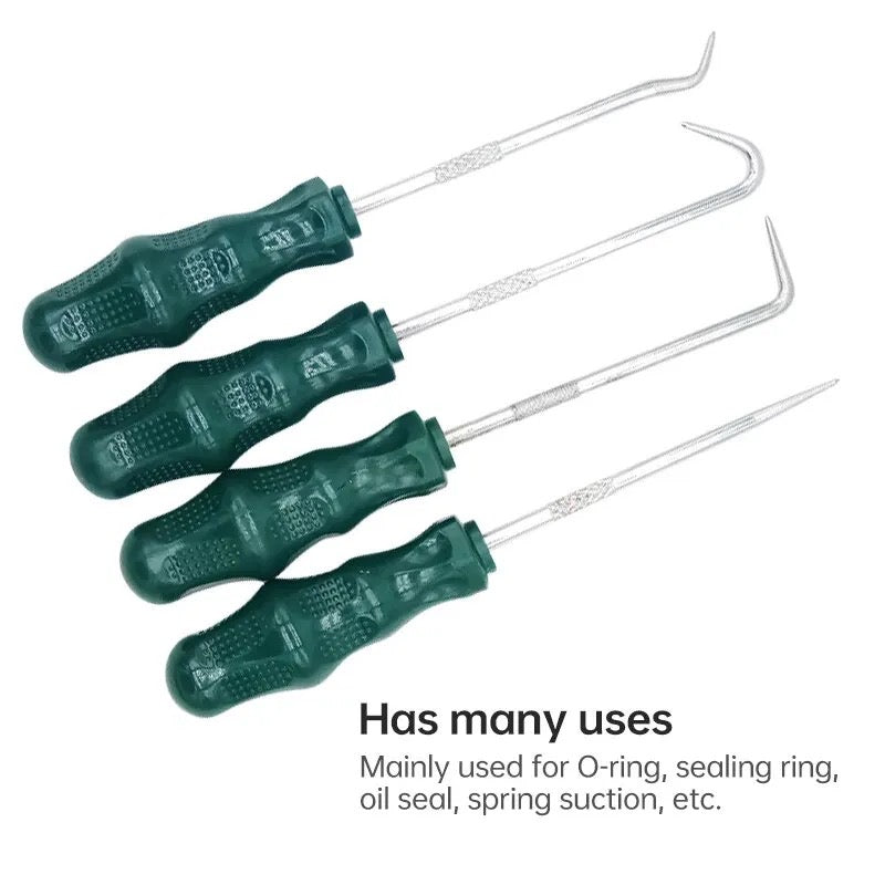 4pcs 160mm Car Auto Vehicle Oil Seal Screwdrivers Set O Ring Gasket Puller Remover