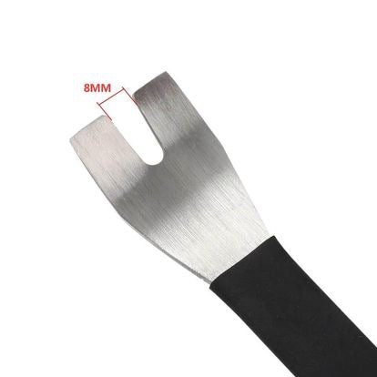 1PC Car Interior Clip Panel Trim Installation Removal Tool Stainless Steel Pry Plate Conversion