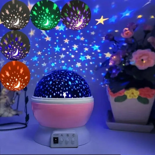 Galaxy Projector Starry Sky Rotating LED Night Light Planetarium Star Night