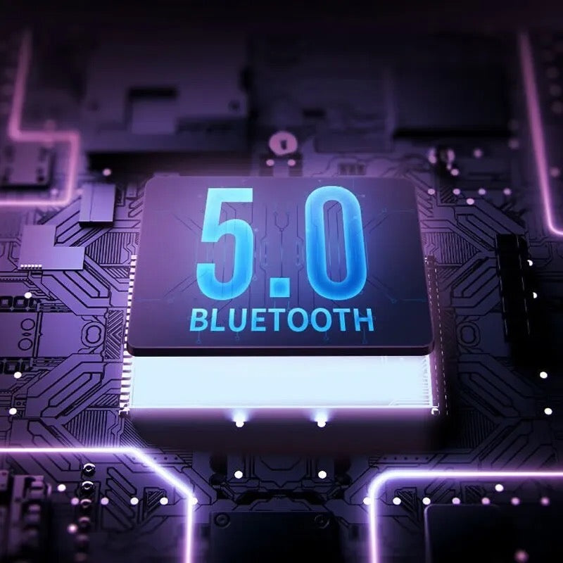 Q8 Car FM Transmitter Bluetooth Hands-free MP3 Player PD 3.1A Quick Charger Atmosphere Light Car