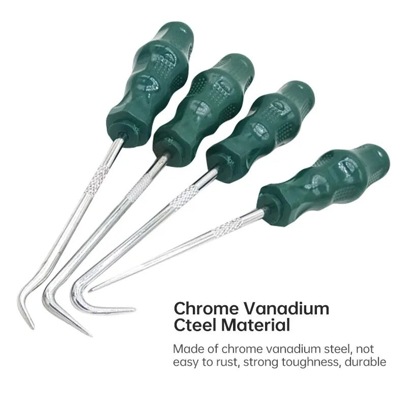 4pcs 160mm Car Auto Vehicle Oil Seal Screwdrivers Set O Ring Gasket Puller Remover