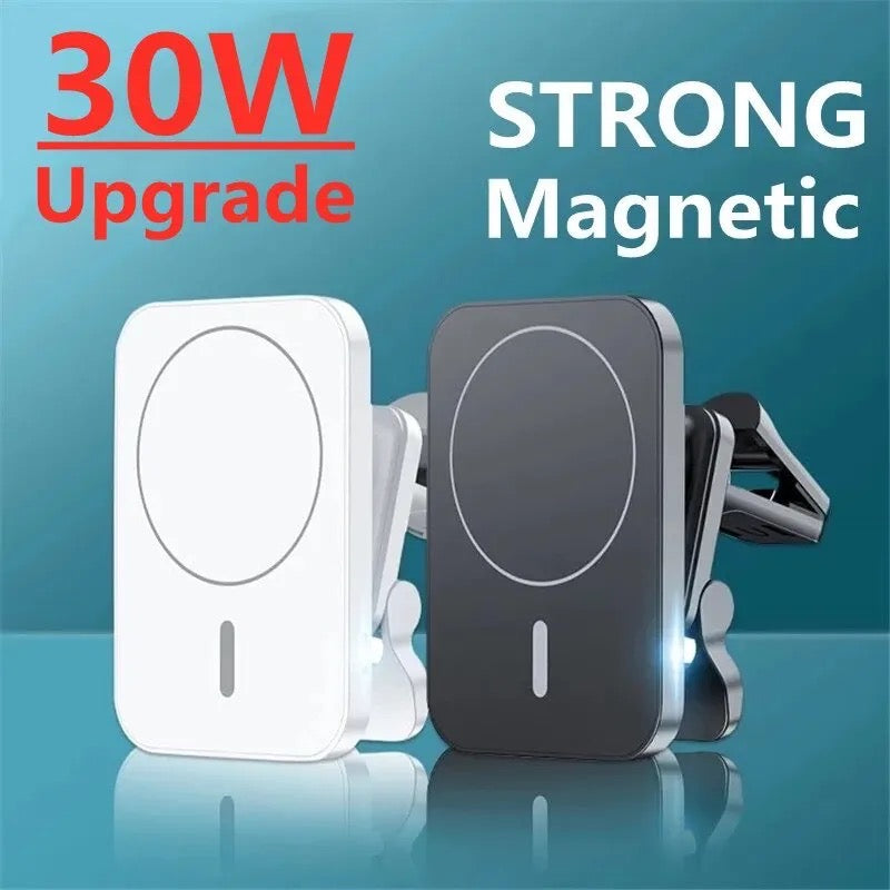 30W Magnetic Wireless Car Charger For iPhone 12 13 14 Pro Max