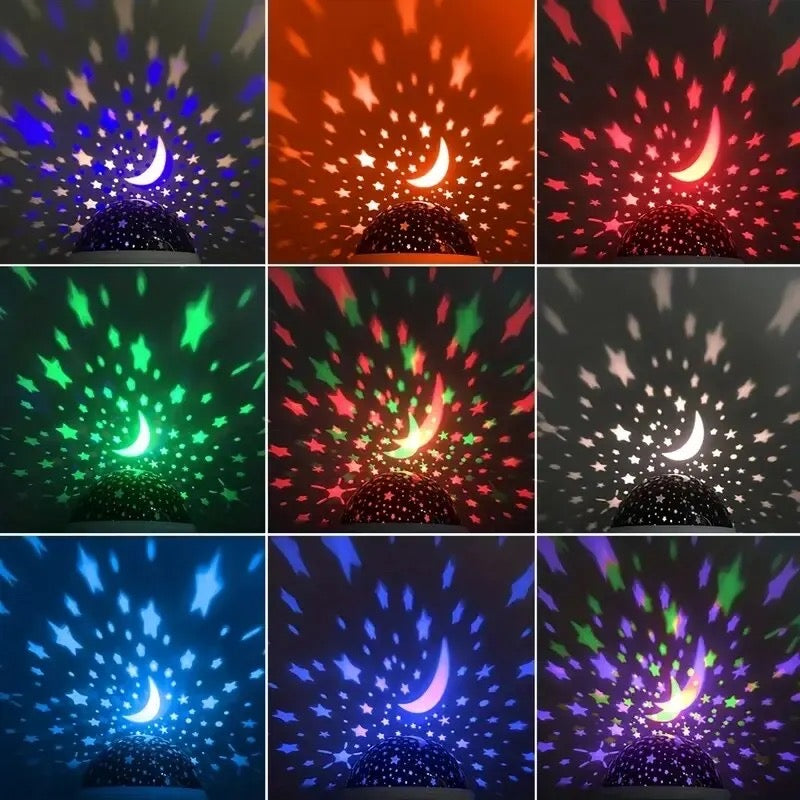 Galaxy Projector Starry Sky Rotating LED Night Light Planetarium Star Night