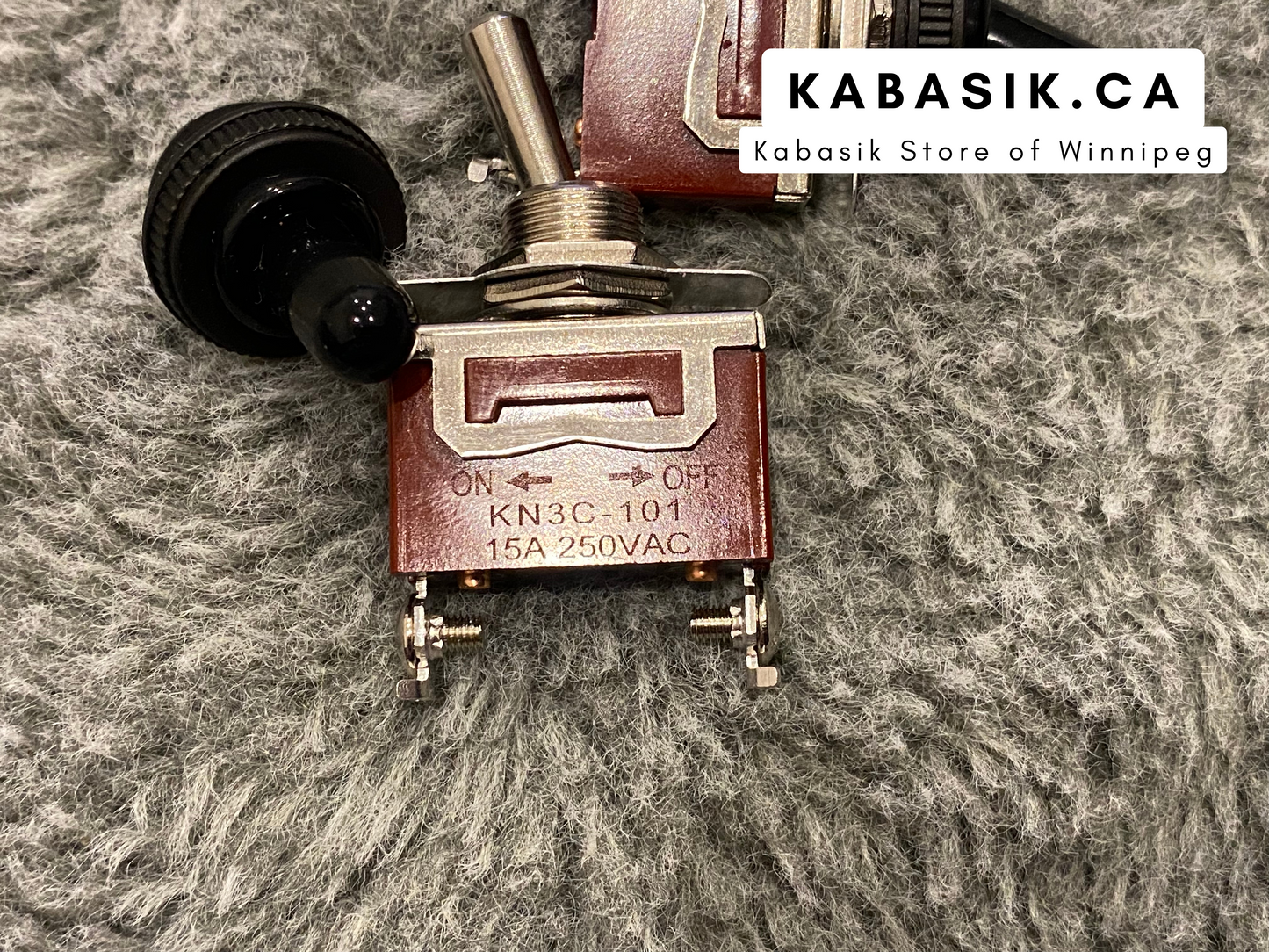 2Pcs Waterproof Toggle Switch 12V DC 30A Heavy Duty 250V AC 15A SPST 2 Pin ON Off Switch with Weatherproof Boot Cover