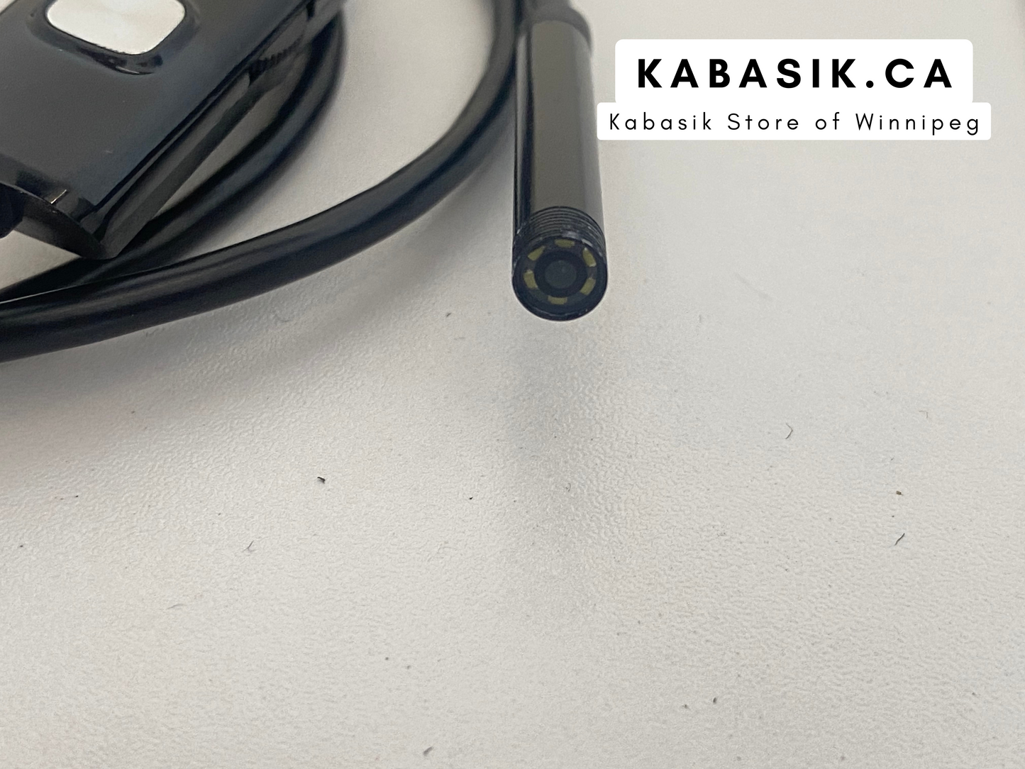 Android Endoscope 5.5mm Borescope Inspection Snake Camera Waterproof with 6 LED Lights Compatible with Android Phone PC