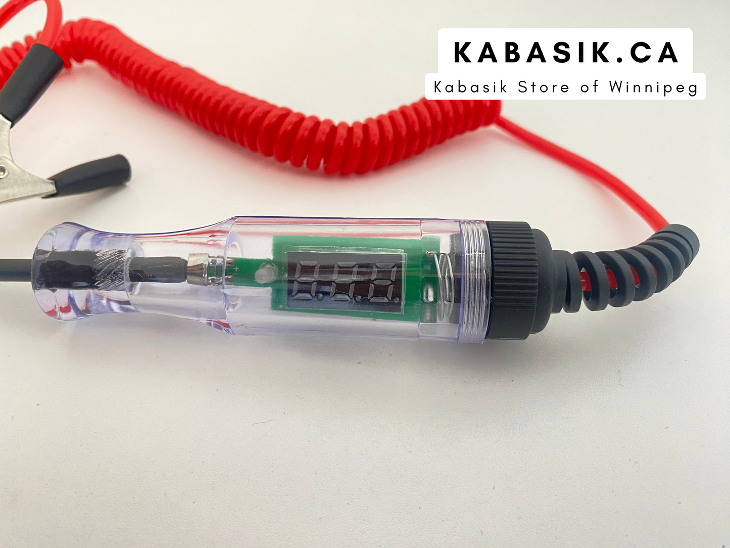 6V to 24V DC Car Truck Voltage Circuit Tester Digital Display Long Probe Pen Light Bulb Automobile Diagnostic Tools