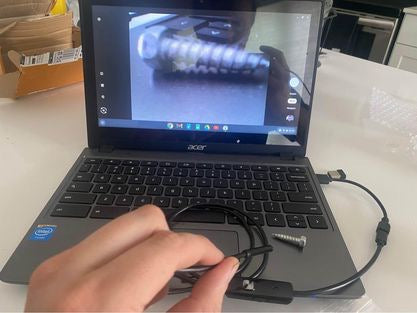 Android Endoscope 5.5mm Borescope Inspection Snake Camera Waterproof with 6 LED Lights Compatible with Android Phone PC