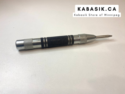 Positioning Center Punch for Wood and Metal