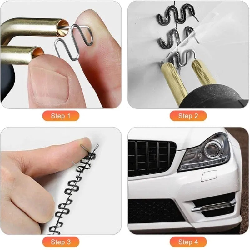 500pcs S-Shape Staples Nails For Plastic Welding Hot Stapler