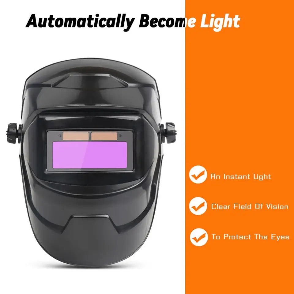 Welding Helmet Welder Mask Chameleon Auto Darkening