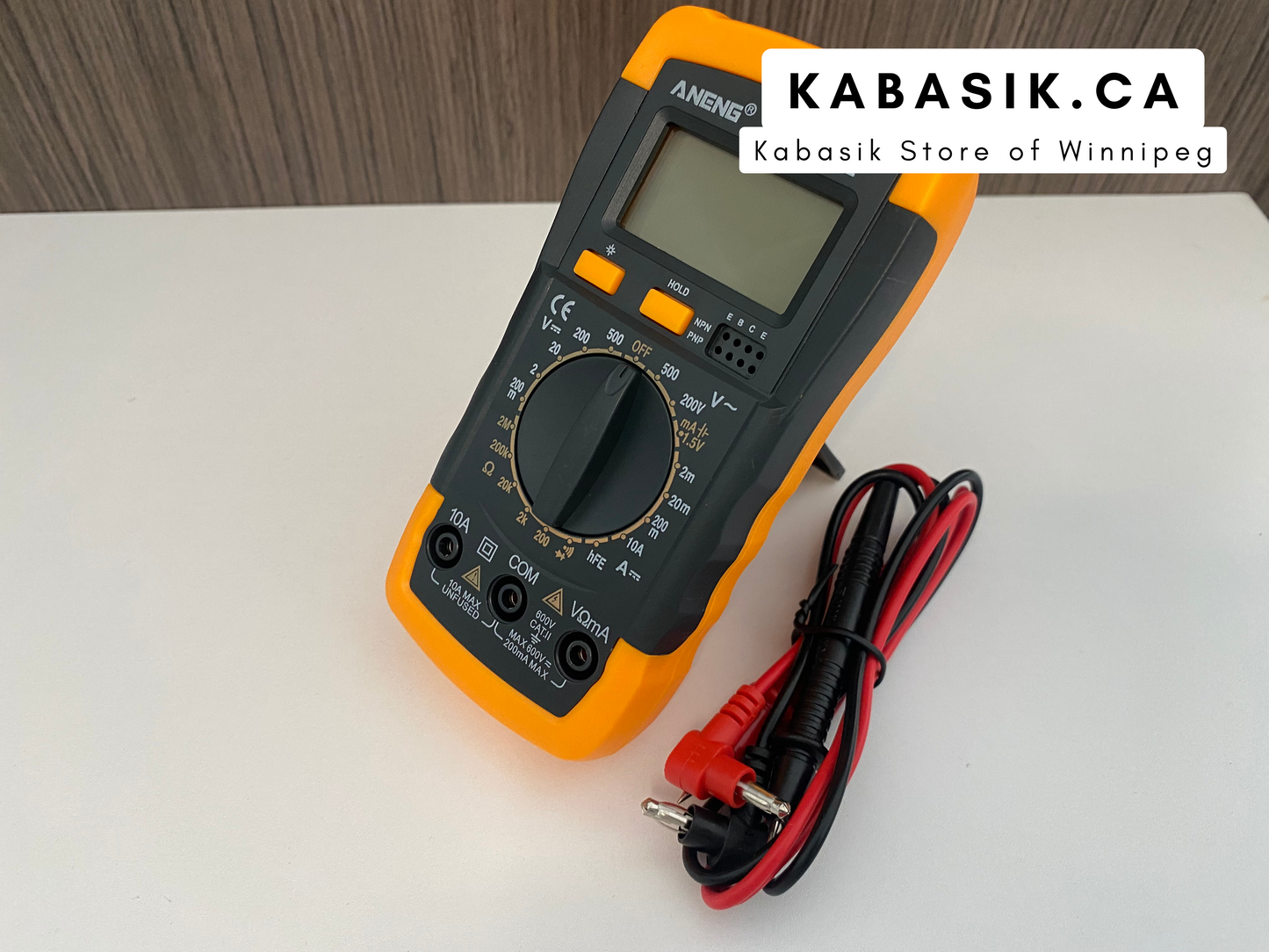 A830L LCD Digital Multimeter AC DC Voltage Diode with Buzzer Function