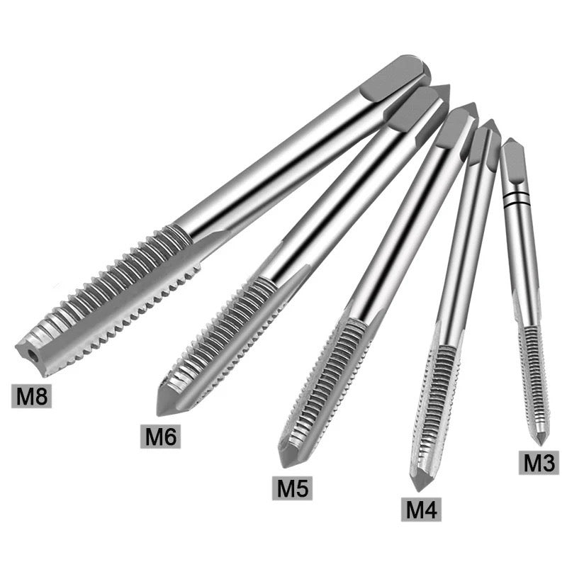 5pcs HSS M3 M4 M5 M6 M8 Tap Bits