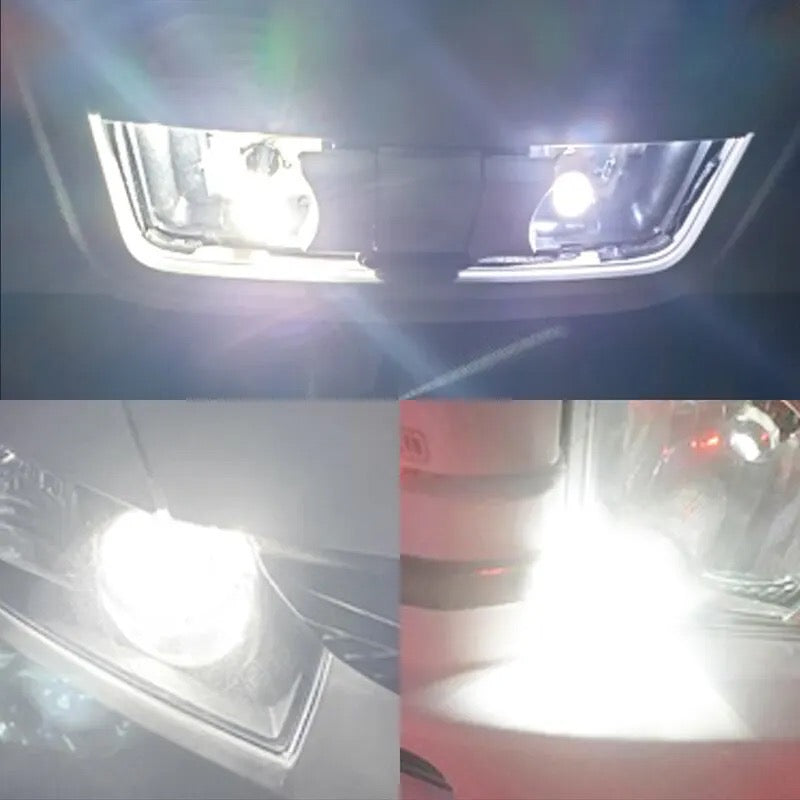 1pcs BA9S Car LED T4W H6W W5W LED CANBUS COB 2LED Bulb Car Interior License Plate Light Marker Light White