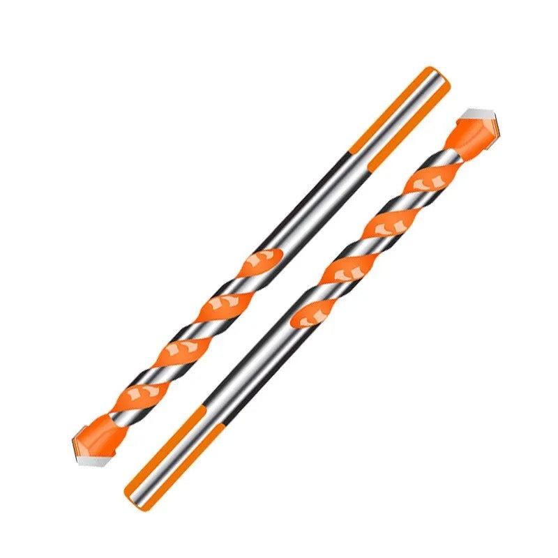 6pcs Triangle Drill Bits Set for  Ceramic Tile Concrete Brick Wood Glass 3-4-5-6-8-10-12mm