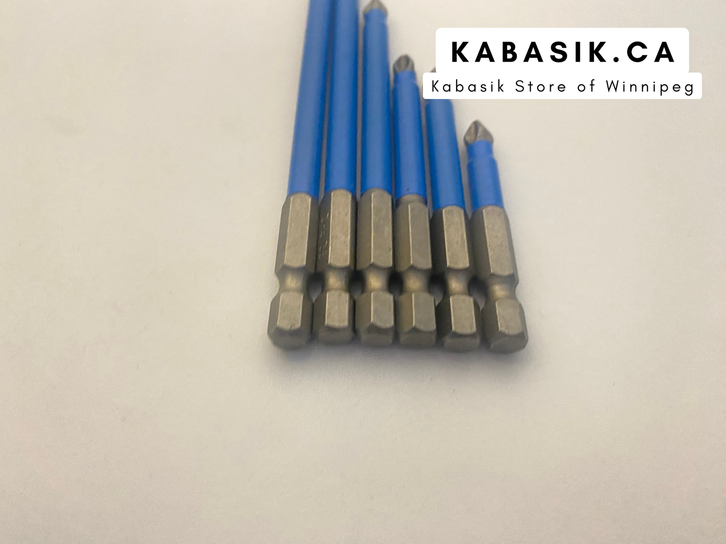 6pcs 50mm-150mm PH2 Phillips Head Screwdriver Drill Bits Set Hex Shank Magnetic Non Slip