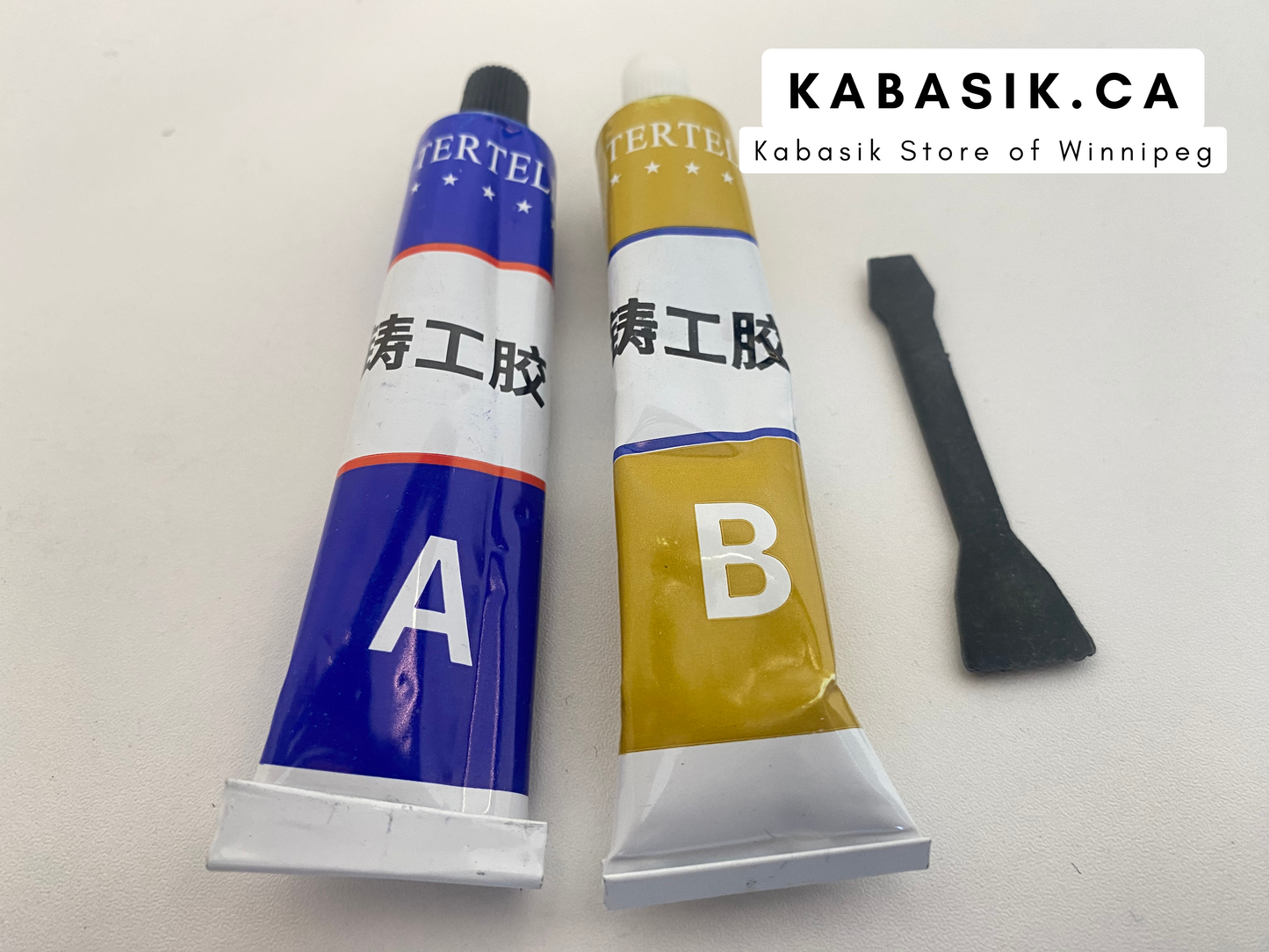 Strong Metal Repair Glue 50g High Strength Cold Welding Glue Heat Resistance AB Glue