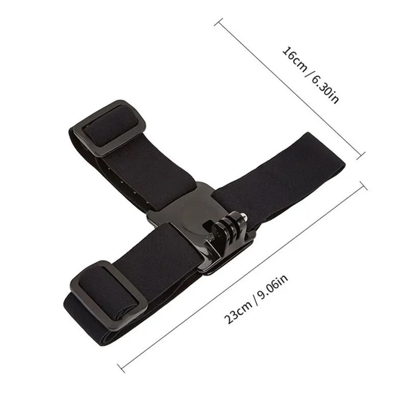 Sports Camera Headband Suitable For Hero9/8/7/5/3 With Ant Anti Slip Three Rubber