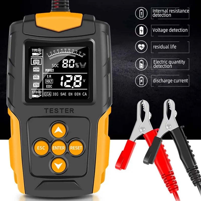 12V 24V Car Battery Tester LCD Digital Vehicle Diagnostic Battery Measurement Analyzer