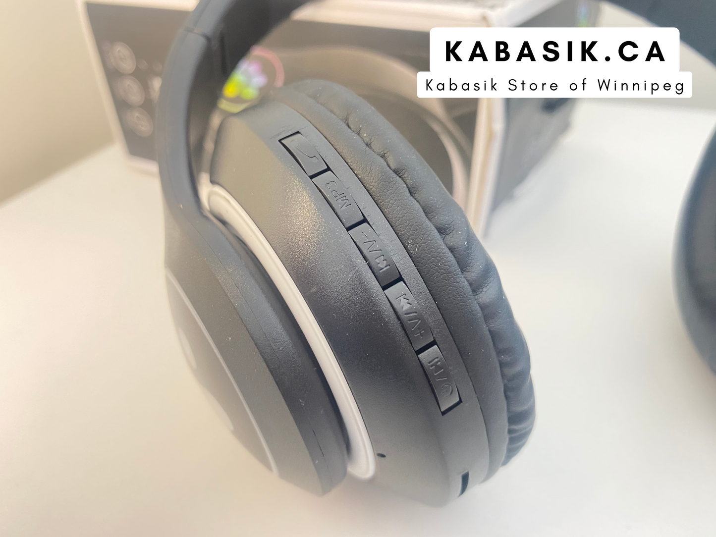 JST-28 Wireless Bluetooth Cat Headset LED Light Black