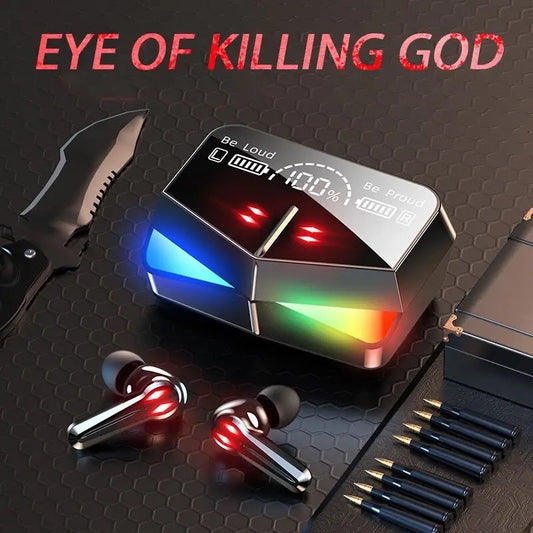 M28 TWS Wireless Bluetooth Headset Gamer LED Digital Display Earbuds with Mic Wireless Headphones Stereo Hifi Bluetooth Earphones