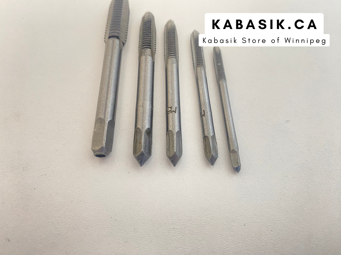 5pcs HSS M3 M4 M5 M6 M8 Tap Bits