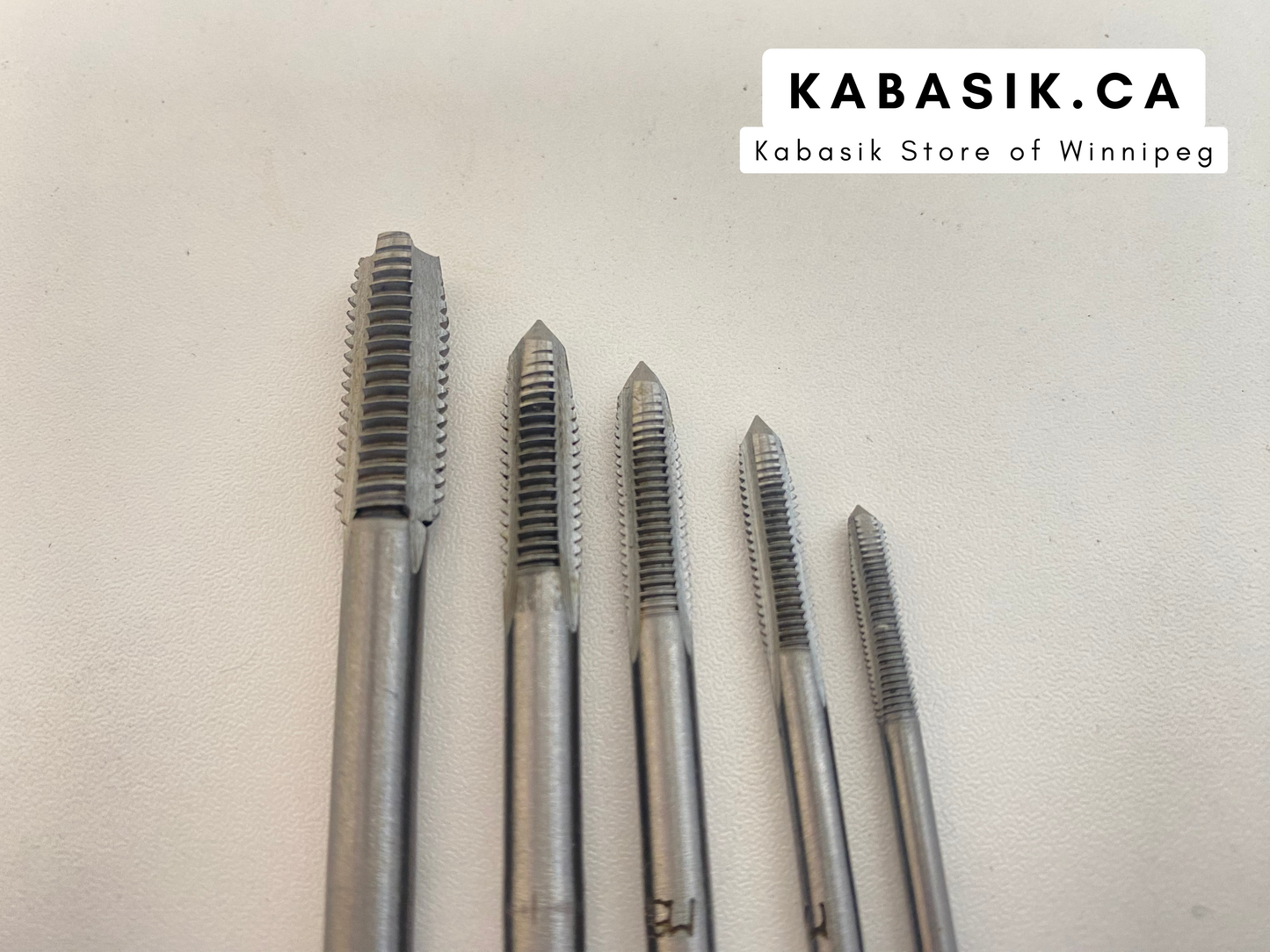 5pcs HSS M3 M4 M5 M6 M8 Tap Bits