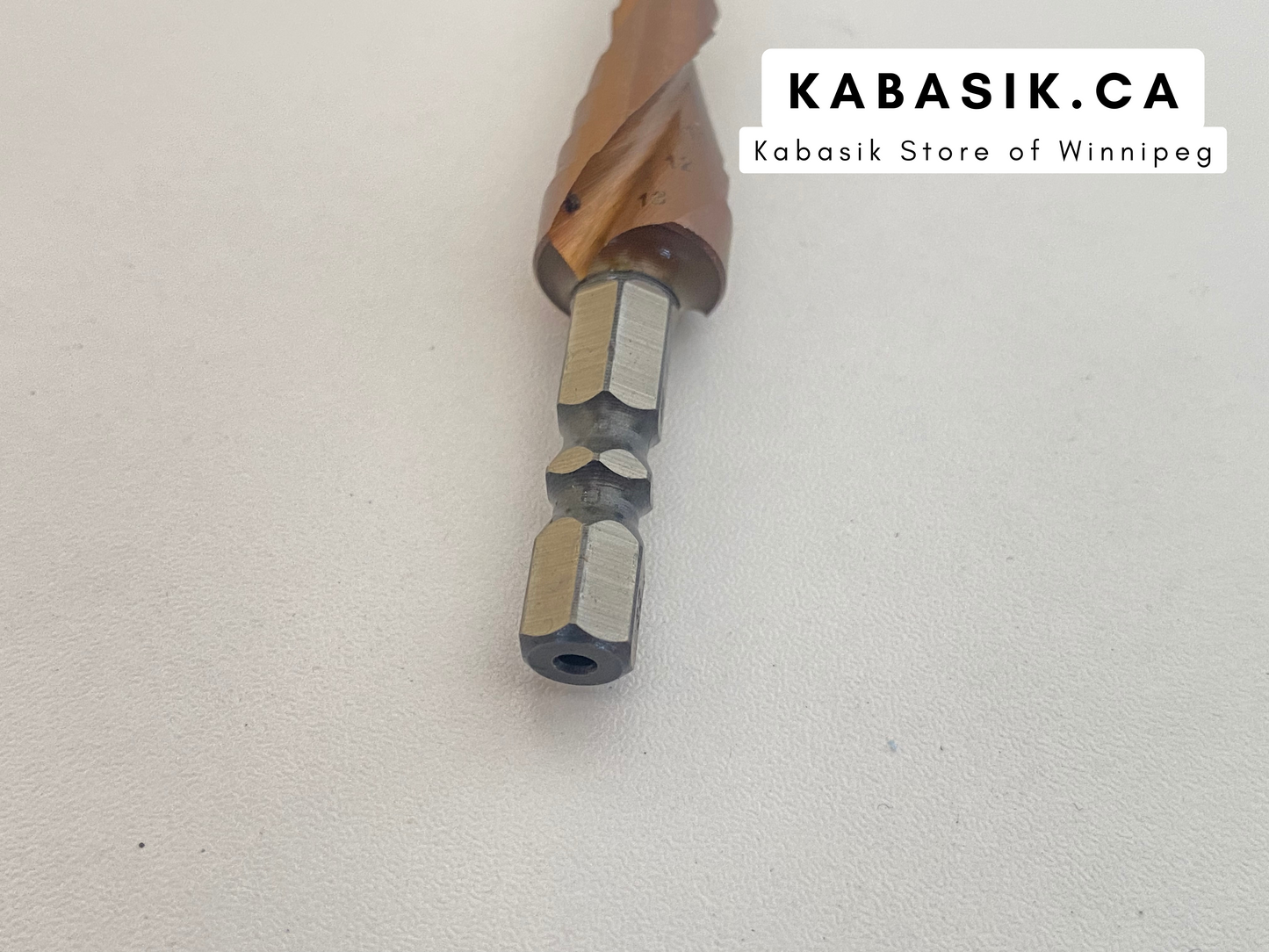 1pcs Hexagonal Spiral 3-13mm Cobalt Containing Step Drill Bit