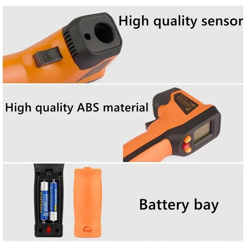 T600A Digital Infrared Thermometer Laser Thermometer