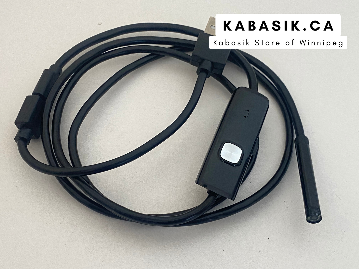 Android Endoscope 5.5mm Borescope Inspection Snake Camera Waterproof with 6 LED Lights Compatible with Android Phone PC