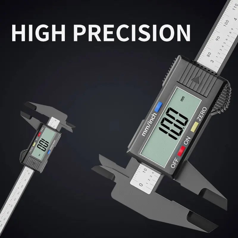 A1 150mm 0.1mm Digital Caliper 6 Inch Electronic Vernier Caliper Measuring Tool