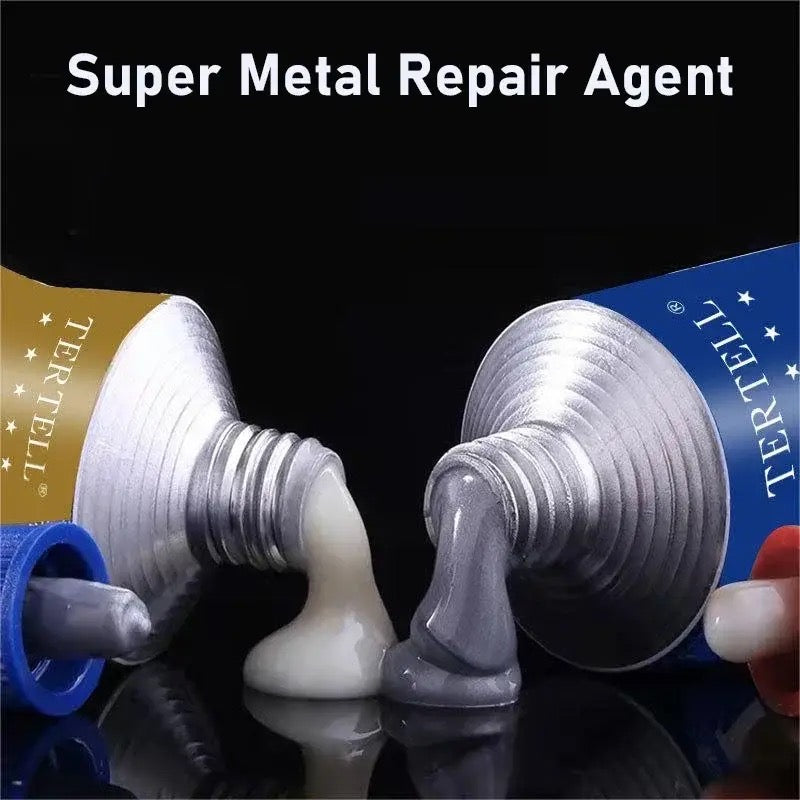 Strong Metal Repair Glue 50g High Strength Cold Welding Glue Heat Resistance AB Glue