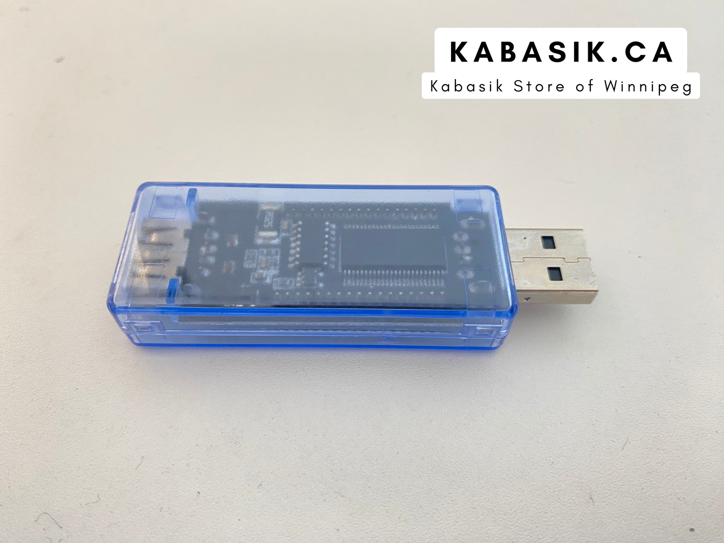 Battery Tester USB Transparent Blue Voltmeter Current Capacity Charger Meter Mobile Power Smart Home Portable Timing Test V20