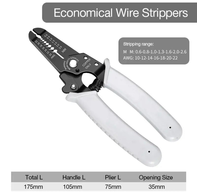 Wire Stripper Tools Multitool Plier Crimper Cable Cutter Multifunctional Stripping Tool Crimping Pliers Terminal