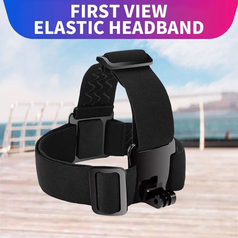 Sports Camera Headband Suitable For Hero9/8/7/5/3 With Ant Anti Slip Three Rubber
