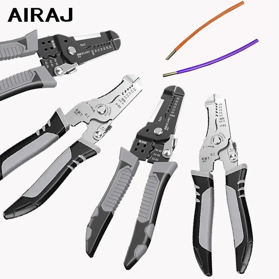 Wire Stripper Tools Multitool Plier Crimper Cable Cutter Multifunctional Stripping Tool Crimping Pliers Terminal
