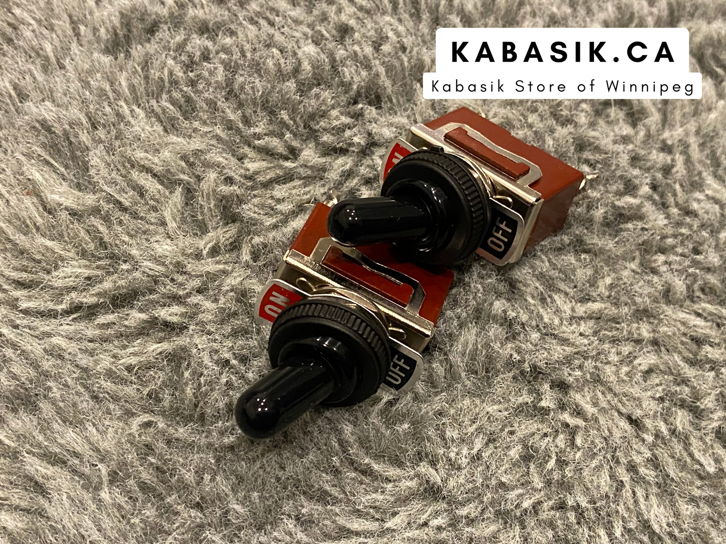 2Pcs Waterproof Toggle Switch 12V DC 30A Heavy Duty 250V AC 15A SPST 2 Pin ON Off Switch with Weatherproof Boot Cover