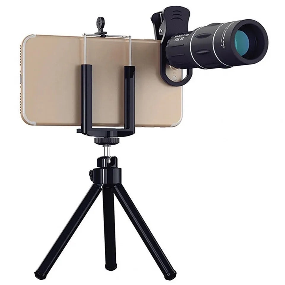 Mobile Phone Telephoto Lens Universal External Zoom Camera Lens 18X