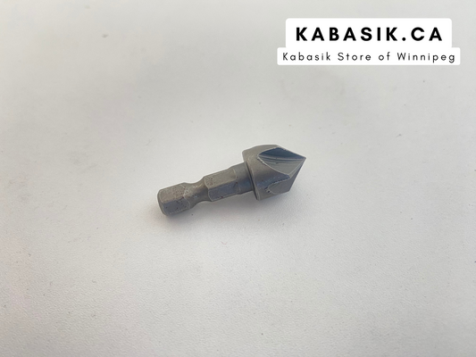 1pcs Hexagonal Shank Six-Blade Hole Opener  Drill Bit for Woodworking